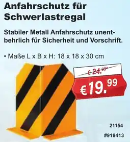 Stabilo Fachmarkt Anfahrschutz für Schwerlastregal Angebot