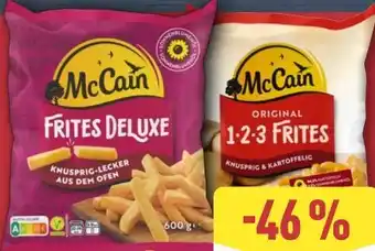Aldi Nord McCain 1-2-3 Frites Original Vegan Angebot