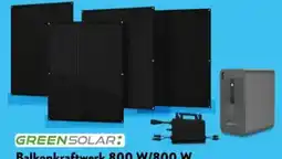 Aldi Nord Green Solar Balkonkraftwerk Flex Bifazial mit Speicher Angebot