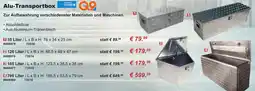 Stabilo Fachmarkt Güde Alu-Transportbox Angebot