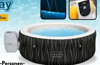 Aldi Nord BestWay Lay-Z-Spa LED-Whirlpool Hollywood Airjet Angebot