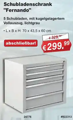 Stabilo Fachmarkt Schubladenschrank "Fernando" Angebot