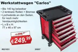 Stabilo Fachmarkt Werkstattwagen "Carlos" Angebot