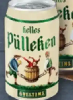 Aldi Nord Veltins Pülleken Helles Angebot