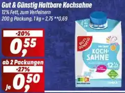 Simmel Gut & Günstig Haltbare Kochsahne Angebot