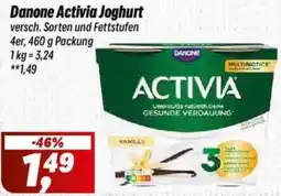 Simmel Danone Activia Joghurt Angebot