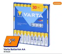 Action Varta batterien aa Angebot