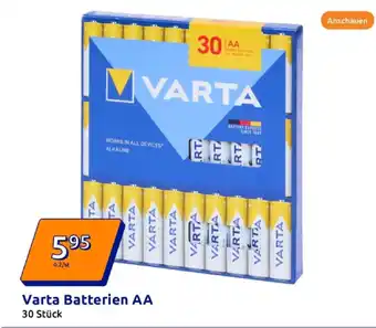 Action Varta batterien aa Angebot