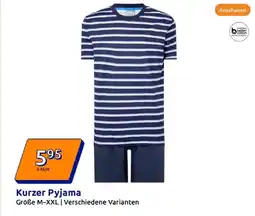 Action Kurzer pyjama Angebot