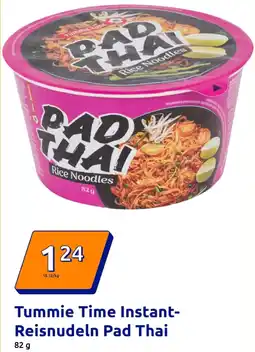 Action Tummie time instant-reisnudeln pad thai Angebot