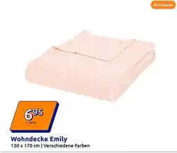 Action Wohndecke emily Angebot
