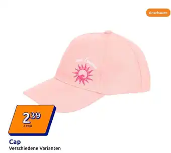 Action Cap Angebot