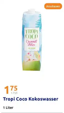 Action Tropi coco kokoswasser Angebot