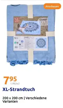 Action Xl-strandtuch Angebot
