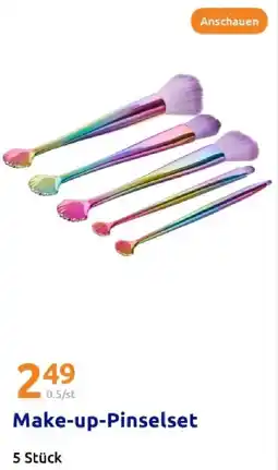 Action Make-up-pinselset Angebot