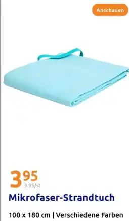 Action Mikrofaser-strandtuch Angebot