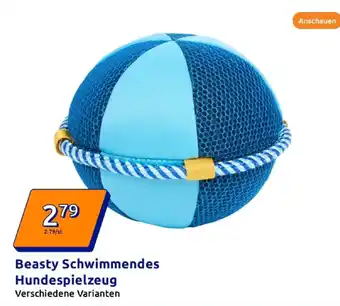Action Beasty schwimmendes hundespielzeug Angebot