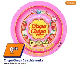 Action Chupa chups gesichtsmaske Angebot