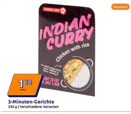 Action Tummie time 3-minuten-gerichte Angebot