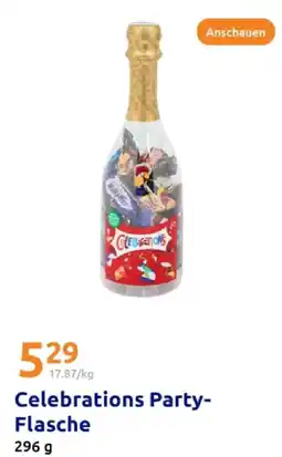 Action Celebrations party-flasche Angebot