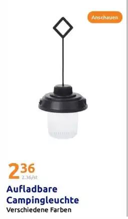 Action Aufladbare campingleuchte Angebot