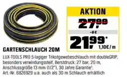 OBI LUX-TOOLS GARTENSCHLAUCH 20M Angebot