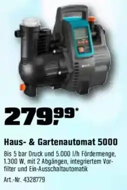 OBI GARDENA Haus- & Gartenautomat 5000 Angebot