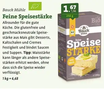 Ebl Naturkost Bauck Mühle Feine Speisestärke Angebot