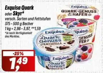 Simmel Exquisa Quark oder Skyr Angebot