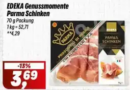 Simmel EDEKA Genussmomente Parma Schinken Angebot