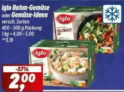 Simmel iglo Rahm-Gemüse oder Gemüse-Ideen Angebot