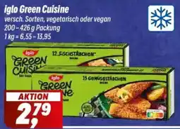 Simmel iglo Green Cuisine Angebot