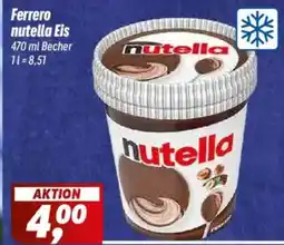 Simmel Ferrero nutella Eis Angebot