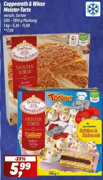 Simmel Coppenrath & Wiese Meister-Torte Angebot