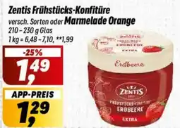 Simmel Zentis Frühstücks-Konfitüre oder Marmelade Orange Angebot