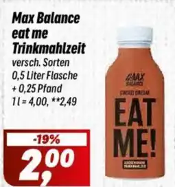 Simmel Max Balance eat me Trinkmahlzeit Angebot