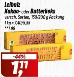 Simmel Leibniz Kakao-oder Butterkeks Angebot