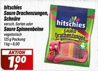 Simmel hitschies Saure Drachenzungen, Schnüre oder Saure Spinnenbeine Angebot