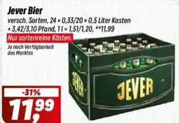 Simmel Jever Bier Angebot