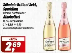 Simmel Söhnlein Brillant Sekt, Sparkling oder Alkoholfrei Angebot