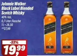Simmel Johnnie Walker Black Label Blended Scotch Whisky Angebot