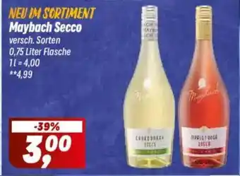 Simmel Maybach Secco Angebot