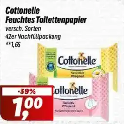 Simmel Cottonelle Feuchtes Toilettenpapier Angebot