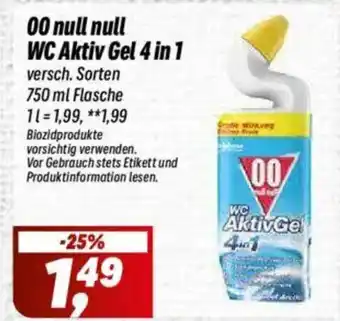 Simmel 00 null null WC Aktiv Gel 4 in 1 Angebot