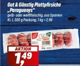 Simmel Gut&Günstig Plattpfirsiche „Paraguaoys" Angebot