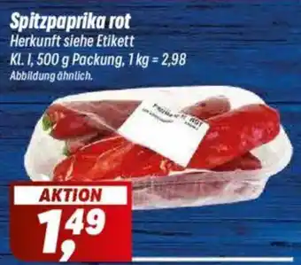 Simmel Spitzpaprika rot Angebot