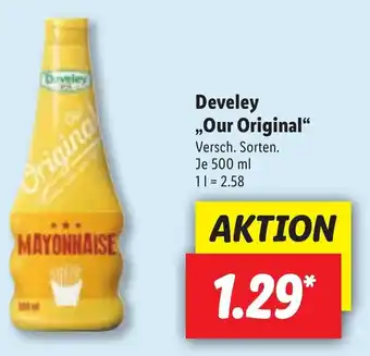 Lidl Develey Our Original 500ml Angebot