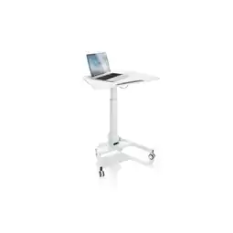 Netto Marken-Discount hjh OFFICE Stehschreibtisch STAND VM-SU II MDF Platte, Gestell aus Stahl Angebot