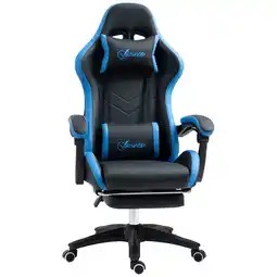 Netto Marken-Discount Vinsetto Gaming Stuhl Kunstleder, Schaumstoff, Nylon, Stahl Angebot