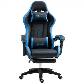 Netto Marken-Discount Vinsetto Gaming Stuhl Kunstleder, Schaumstoff, Nylon, Stahl Angebot